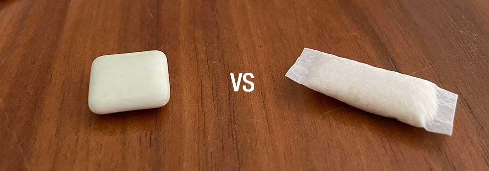 Nicotine pouches vs gum - what's the difference?